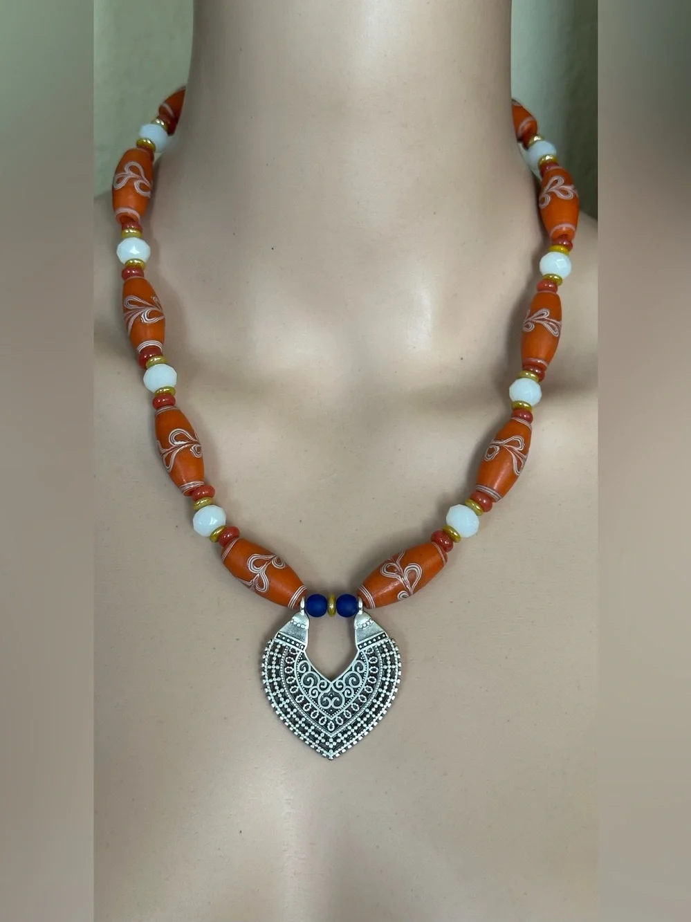 22 inch Mixed bead Necklace NWOT